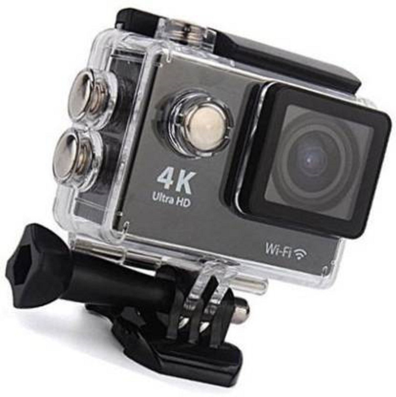 InEffable 4K WiFi Action Camera HD 1080P 16MP Waterproof Ultra 18 Sports & Action Camera(Black)