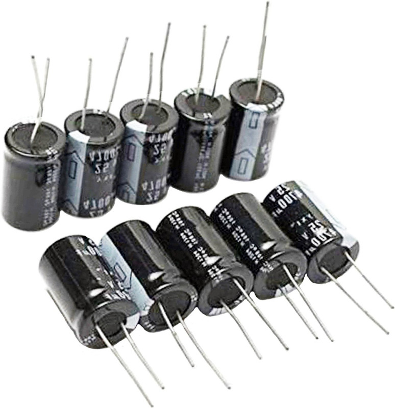 ELPH 4700Ufd 25 V Electrolytic Capacitor 4700 Micro Farad 25 Volt (10) Electronic Components Electronic Hobby Kit