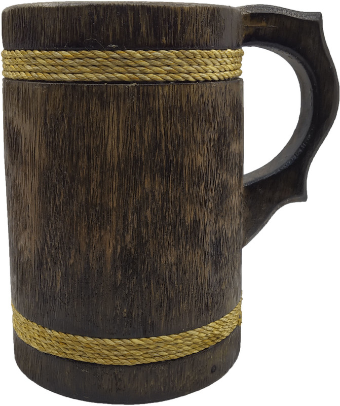 dru arts DruArts Wood Mug(600 ml)