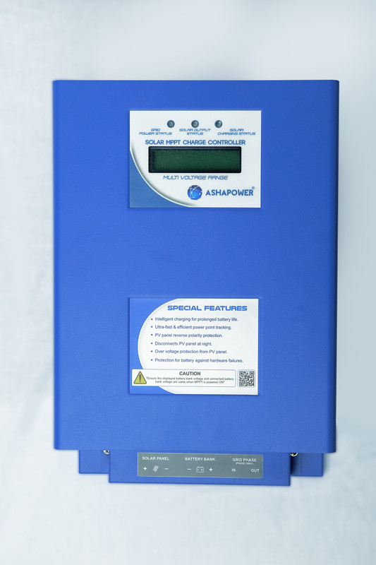 ashapower 12/24/36/48V - 40A (40 (HV)) MPPT Solar Charge Controller