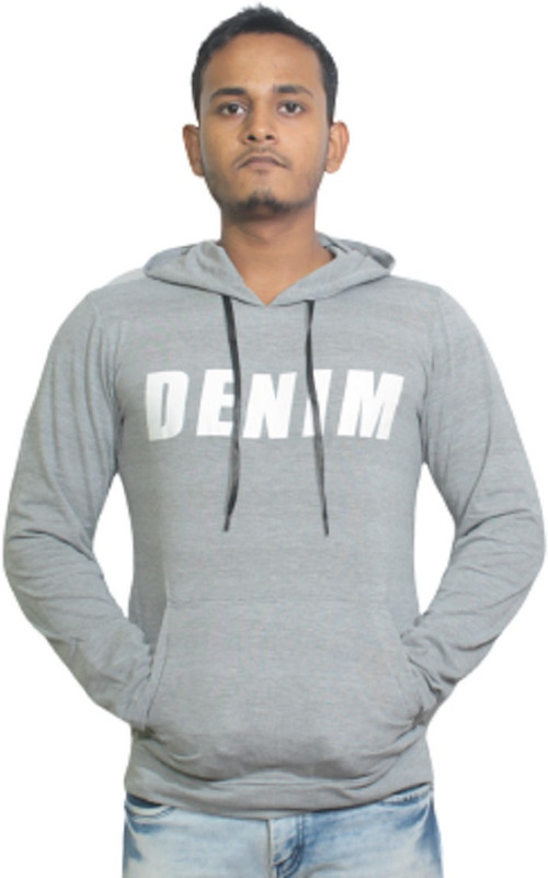 brand look Full Sleeve Printed Men Sweatshirt
