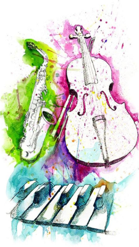 voorkoms music instruments tattoo(music instruments tattoo)