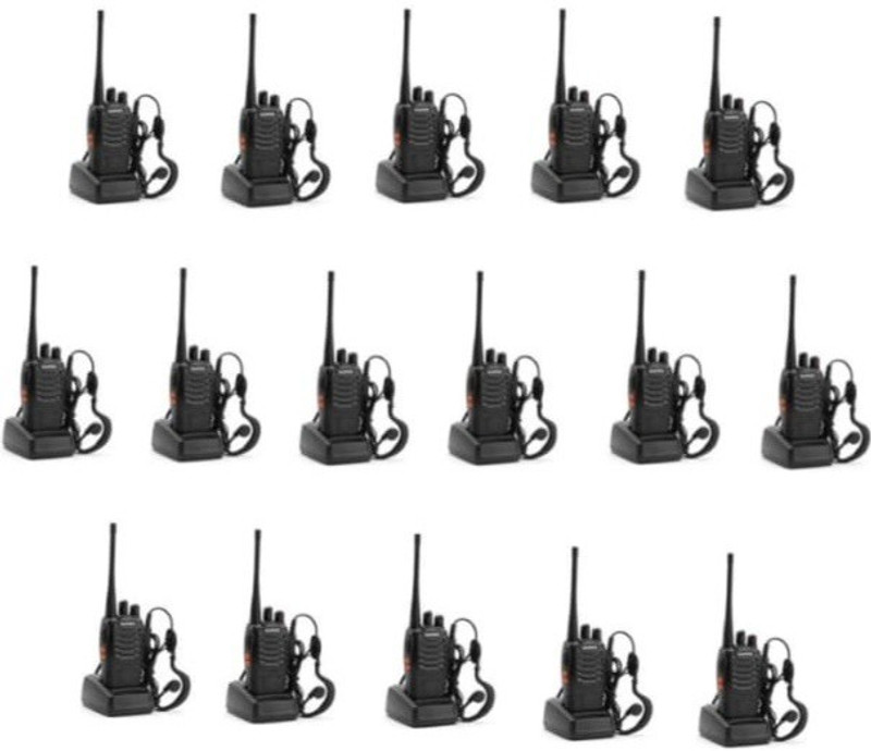 spydo BAOFENG bf888s 4way radio walkie talkie uhf400-470 888s wireless walkie talkie walkie talkie uhf400-470 Walkie Talkie(Black)