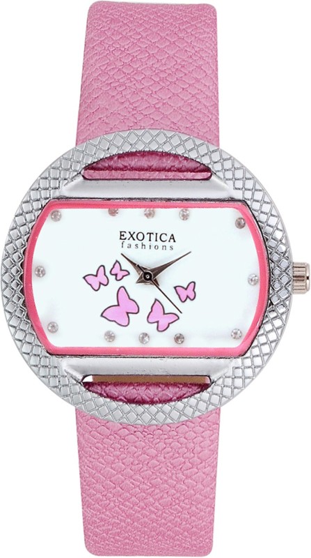 Exotica Fashions EFL-09-Pink Basic Analog Watch - For Women