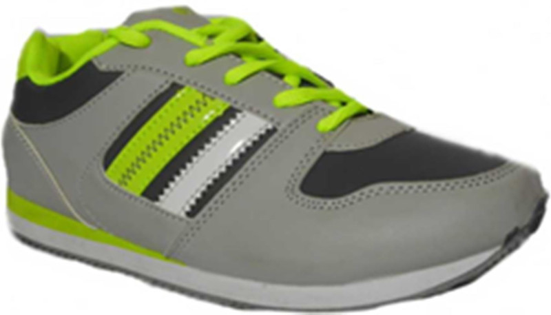 366 Boys & Girls Lace Running Shoes(Dark Green)