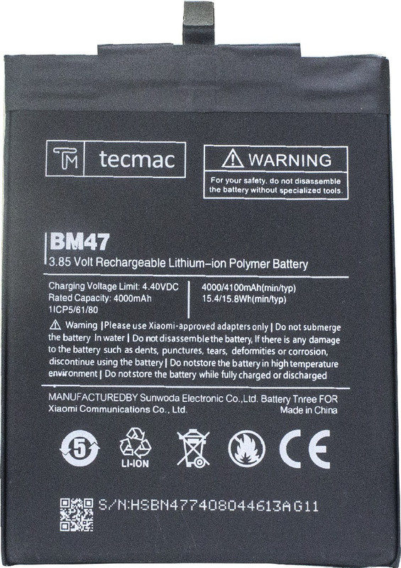 tecmac Mobile Battery For Xiaomi Xiaomi Redmi 3, 3S, 3SPrime