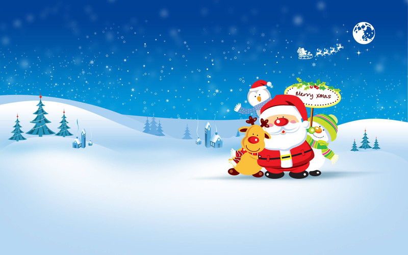 KD merry xmas Sticker Poster|Christmas poster|Christmas decoration Paper Print(12 inch X 18 inch, Rolled)