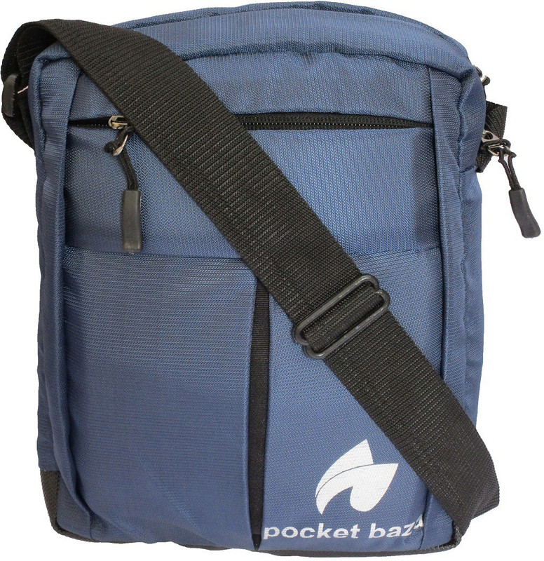 pocket bazar Blue Sling Bag