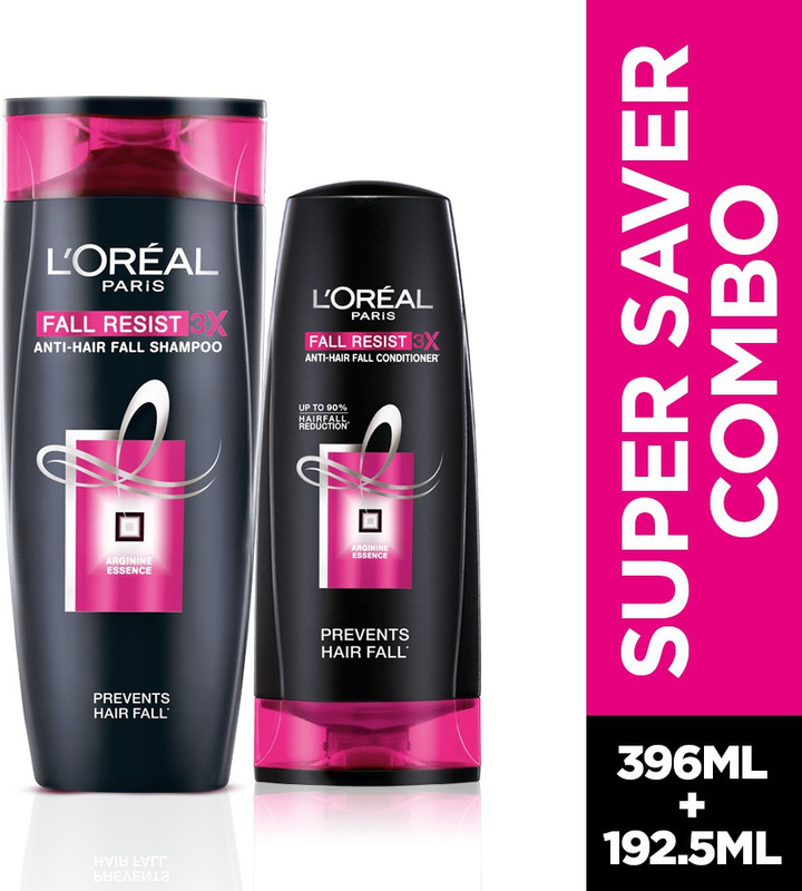 L'Oreal Paris 3X Anti-Hairfall Shampoo and Conditioner(2 Items in the set)