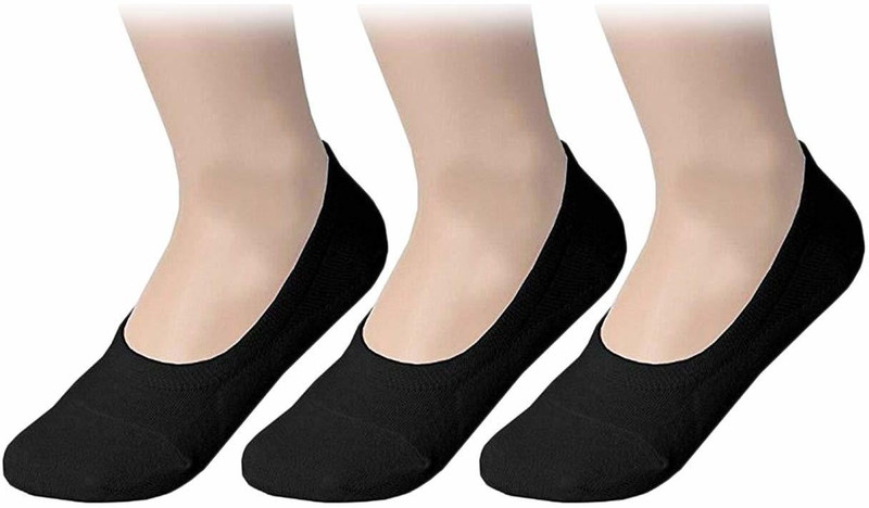 cataloon Men's & Women's Solid Low Cut, Peds/Footie/No-Show(Pack of 3)