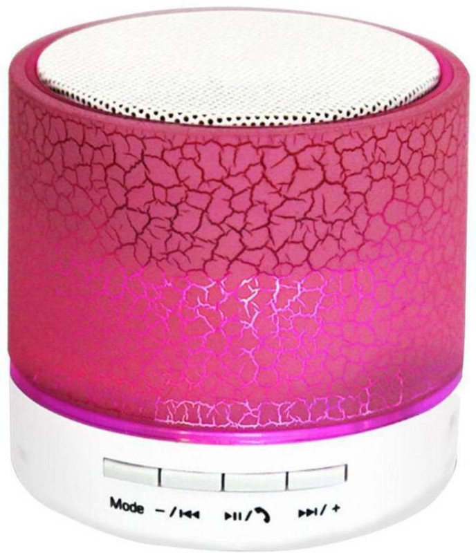 watsun S10 Mini Bluetooth Wireless Speaker Compatible 1 W Bluetooth  Speaker(Pink, Blue, Black, Red, 2.1 Channel)
