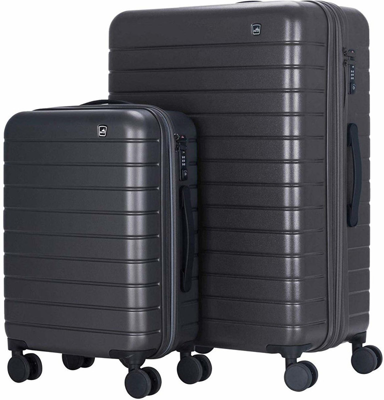 sherrpa Charcoal-021 Expandable  Cabin & Check-in Luggage - 29 inch(Grey)