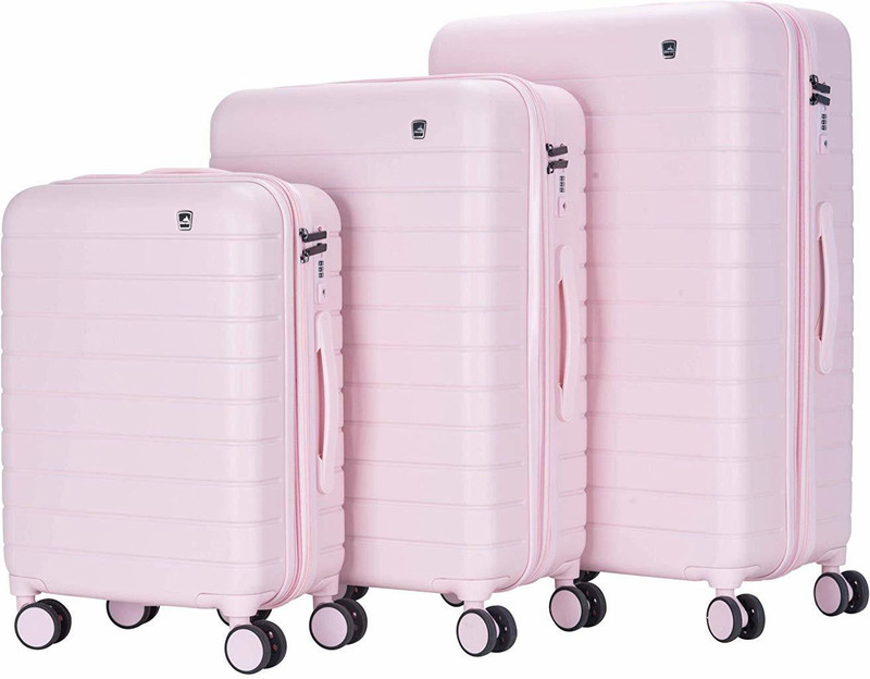 sherrpa Rose-030 Expandable  Cabin & Check-in Luggage - 29 inch(Pink)