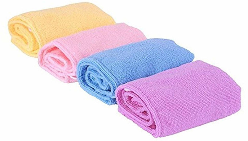 gopinathji Cotton 2000 GSM Bath Towel(Pack of 4, Pink)
