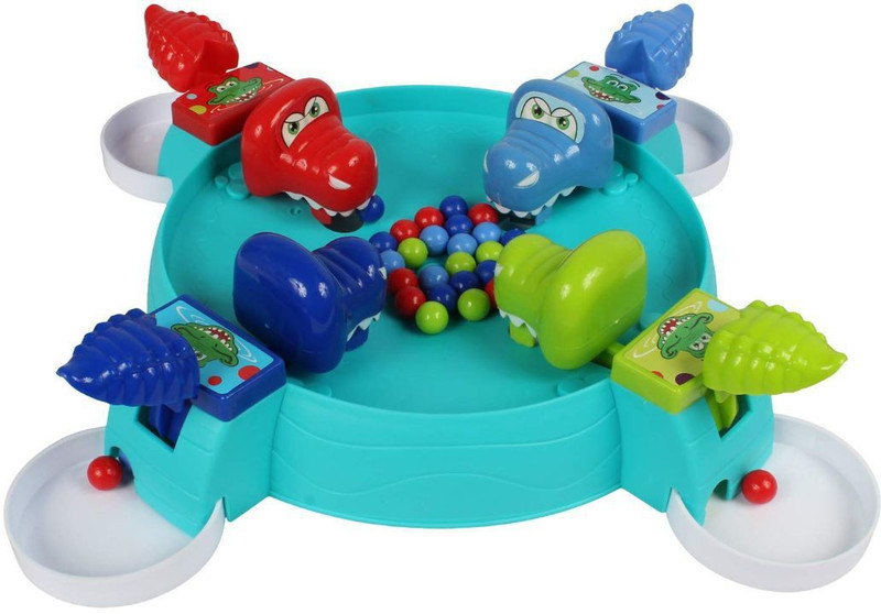 suupermart Toys Funny Crocodile Ball Collecting Indoor Game Board Game