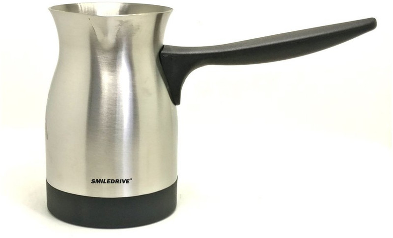 Smiledrive Turkish Coffee Brew Tea Maker Electric Machine-Premium Product for Coffee Tea Lovers, Capacity 300 ml/3 cups 3 Cups Coffee Maker(Silver)