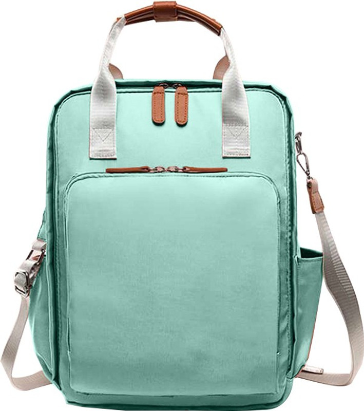 SHOPIZONE Multipurpose Travel Diaper Bag Large with Insulated Warm Bottle Pocket Diaper Bag Baby Travel Organizer(Green)