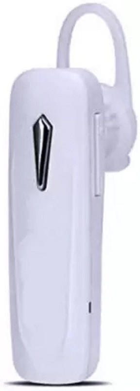 pinaaki SINGLE BLUETOOTH HAT (WHITE) Bluetooth Headset with Mic(White, In the Ear)
