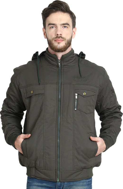 dozzer Full Sleeve Solid Men Jacket