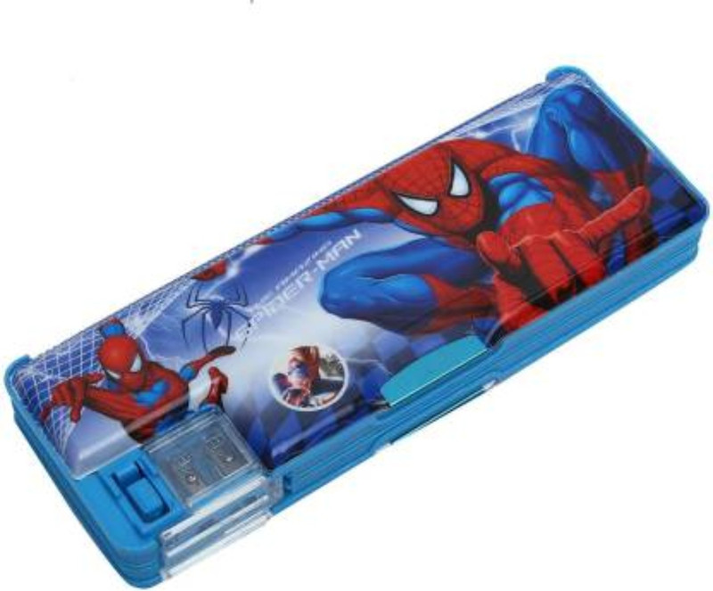 godbless 1 Torch Art Plastic Pencil Box(Set of 1, Blue)
