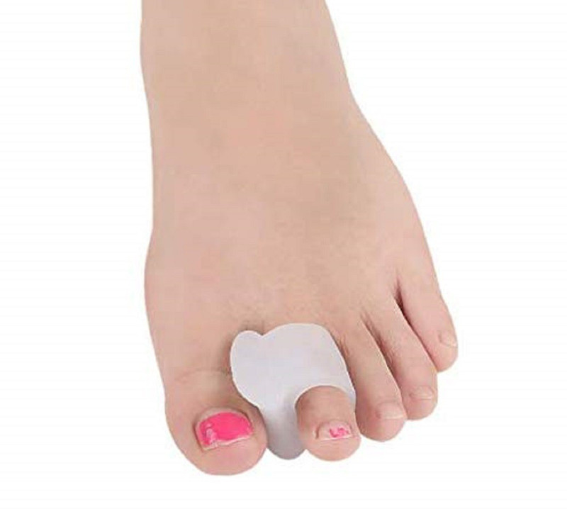 Futurekart Soft & Effective Silicone Toe Separators One Pair For Hallux Pain Bunion Splints(Pack Of 2)