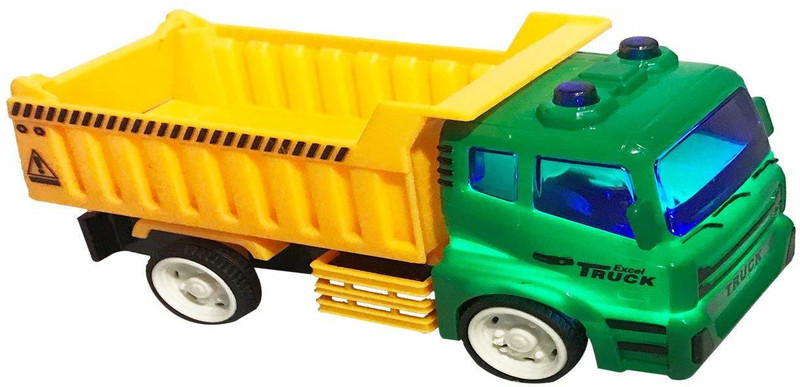 manvi Mini Truck Series Mini Dump Truck Friction Toys For Kids(Multicolor, Pack of: 1)