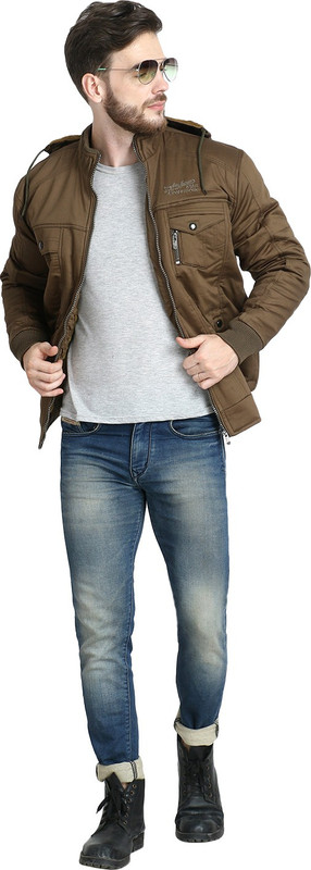 dozzer Full Sleeve Solid Men's Jacket