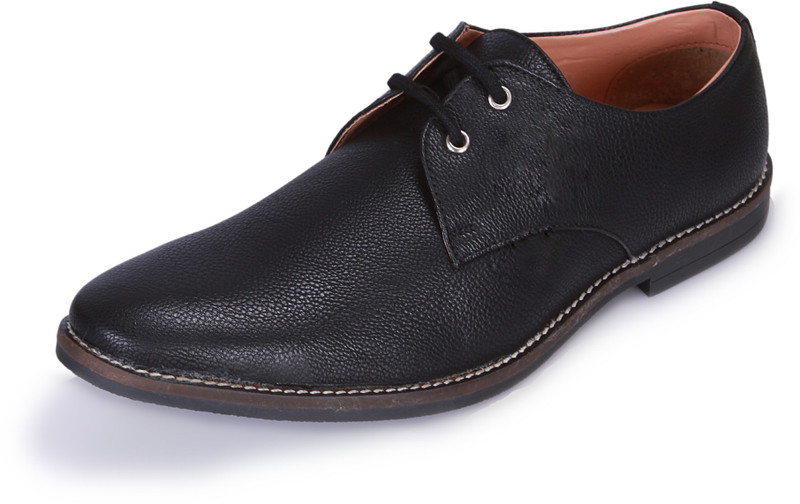 otoos Lace Up For Men(Black)
