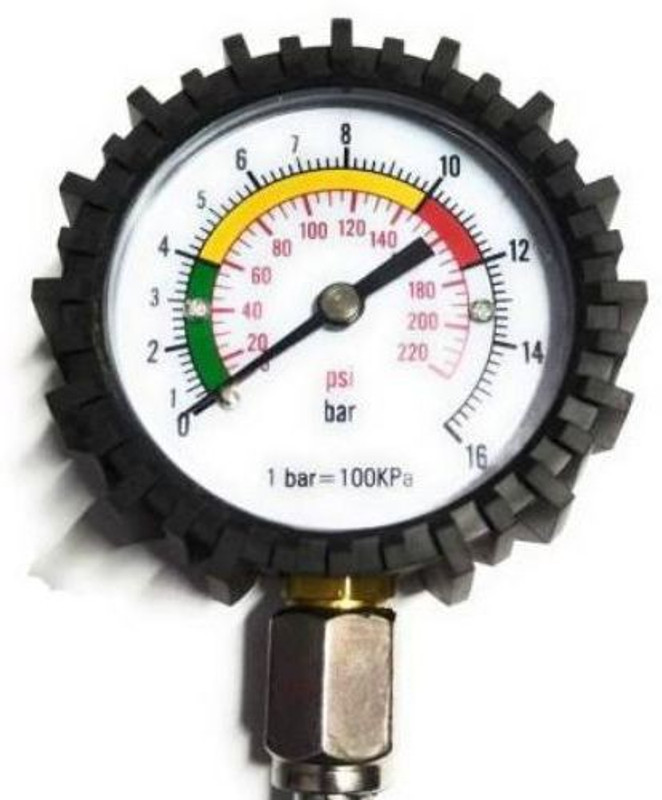 Bellveen Digital Tire Pressure Gauge Digital Tire Pressure Gauge Metallic Tyre Pressure(220 PSI)