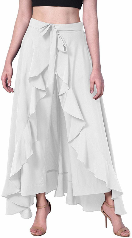 kronmenien Regular Fit Women White Trousers