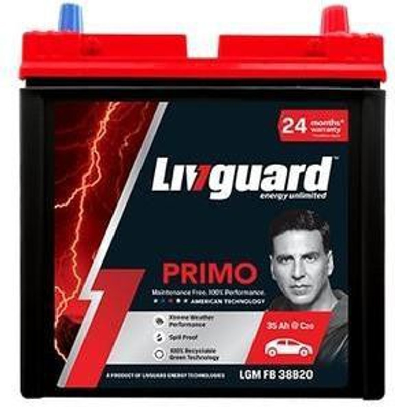 livguard 35 R 35 Ah Battery for Car