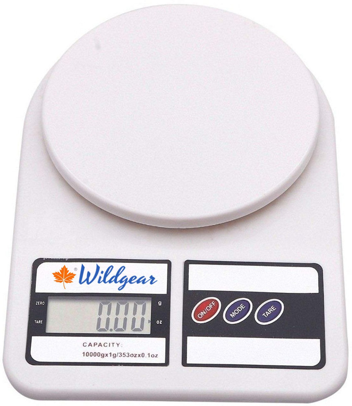 wildgear Digital 10 Weighing Scale(White)