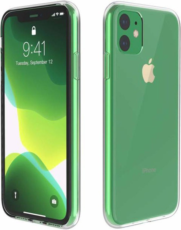 shellmo Back Cover for Apple iPhone 11(Transparent, Shock Proof)