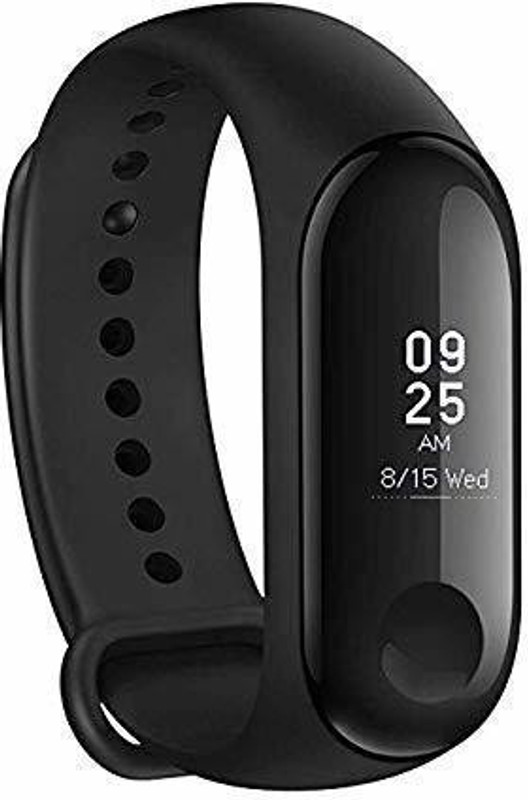 wazdorf m3 band Fitness Band(Black, Pack of 1)