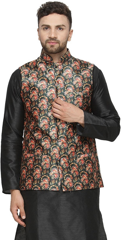 benstoke Sleeveless Printed Men's Jacket