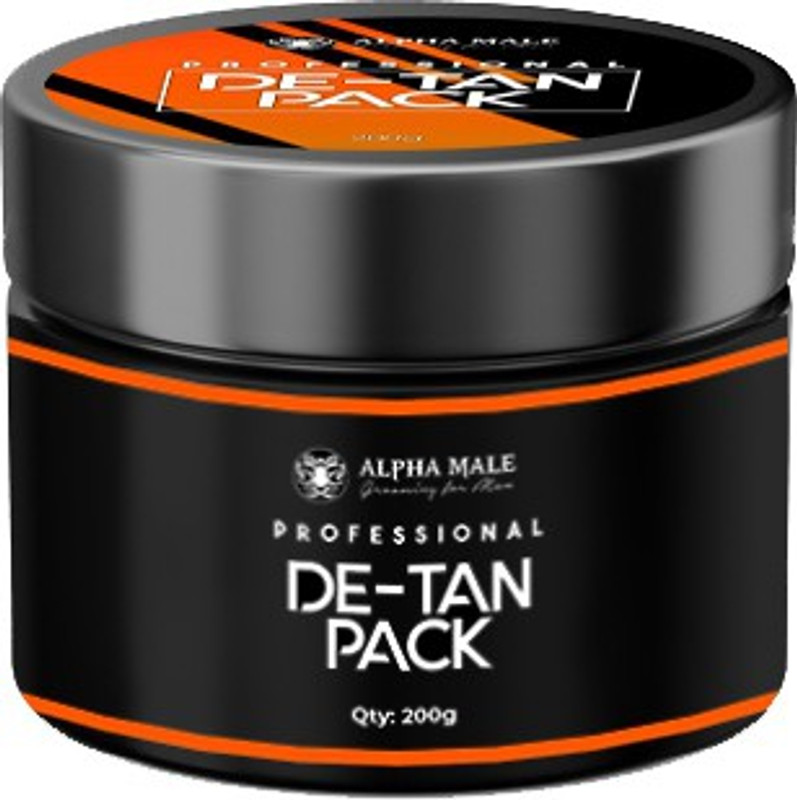 alpha male grooming for men De Tan Pack with Alpha Arbutin(200 ml)