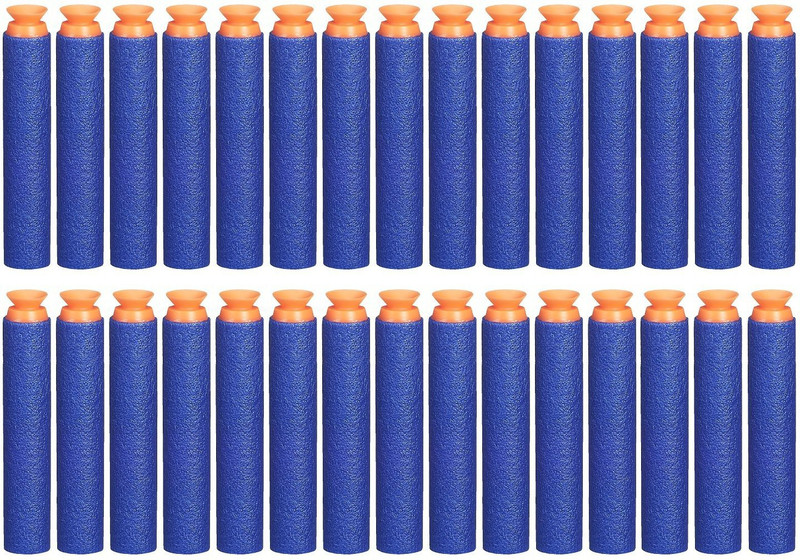 YATRI Suction Bullet Foam Darts for Nerf Elite Blaster Guns (Pack of 20) - Blue Darts & Plastic Bullets(Blue)
