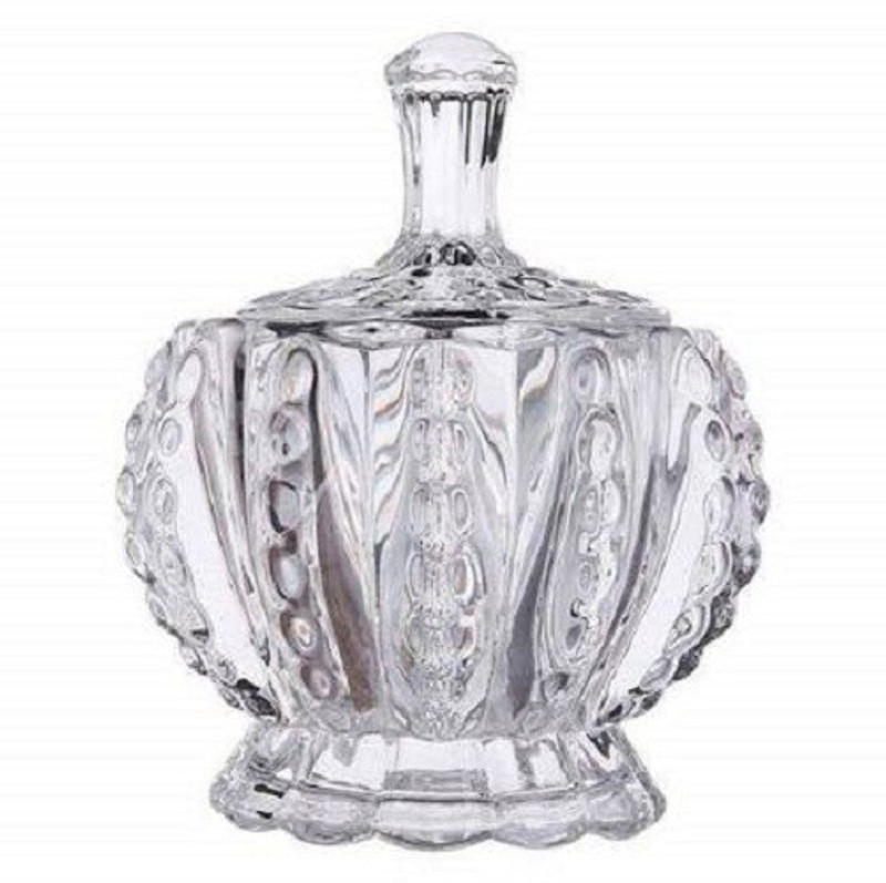 creativecreator 783iii Glass Disposable Candy Bowl(Clear, Pack of 2)