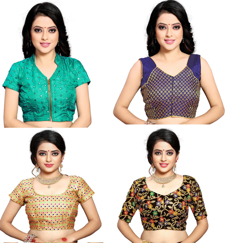 designer saree collection Art Silk Self Design Blouse Material(Unstitched)