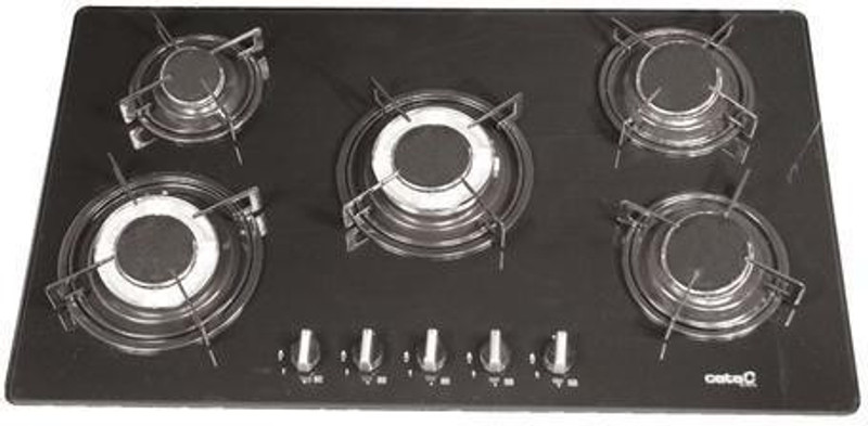 cata Glass Automatic Gas Stove(5 Burners)