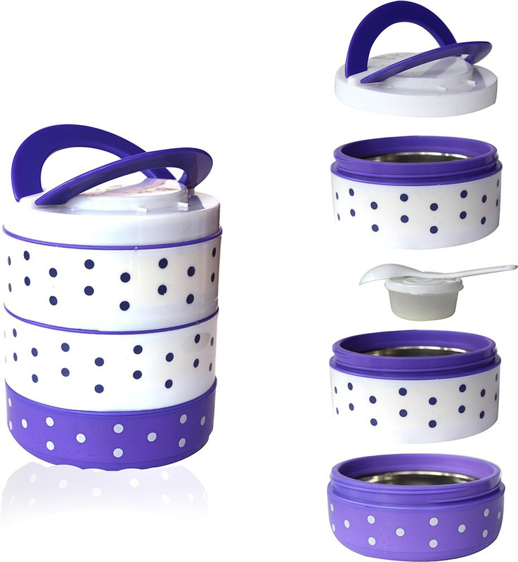 batwada Executive Series 3 Containers Lunch Box 3 Containers Lunch Box(750 ml)