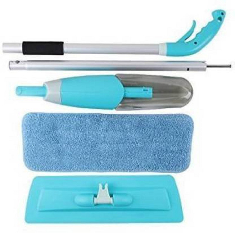 valida Microfiber Aluminium Floor Cleaning Healthy Spray Mop With Removable Washable Cleaning Pad And Integrated Water Spray Mechanism Wet & Dry Mop Wet & Dry Mop(Multicolor)