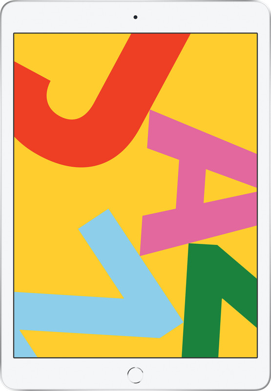 Apple iPad (7th Gen) 128 GB 10.2 inch with Wi-Fi Only (Silver)