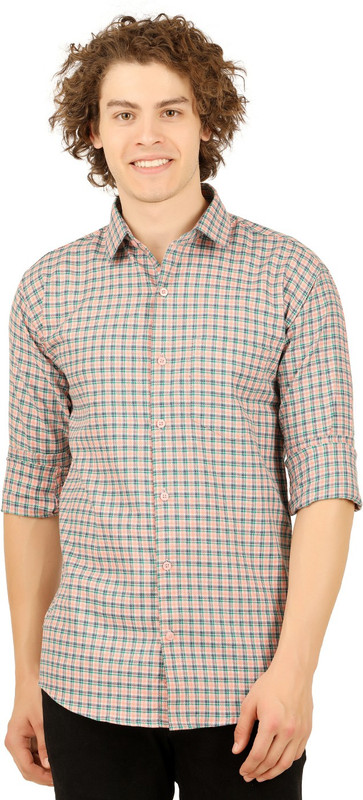 jake nite Men Checkered Casual Multicolor Shirt