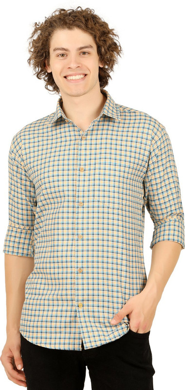 jake nite Men Checkered Casual Multicolor Shirt