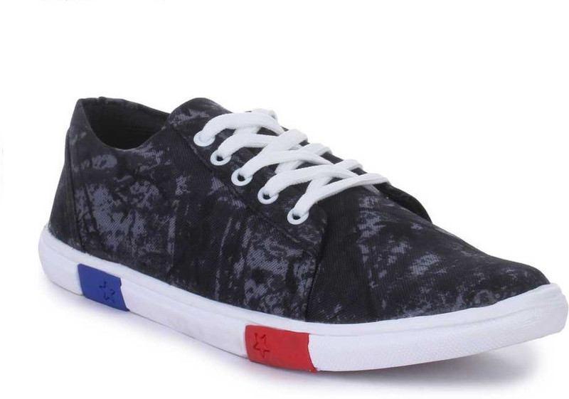 jiansh Synthetic Leather Trendy Fashionable Casual Partywear New Stylish Casual Shoes For Mens And Boys Sneakers For Men Casuals For Men(Black)