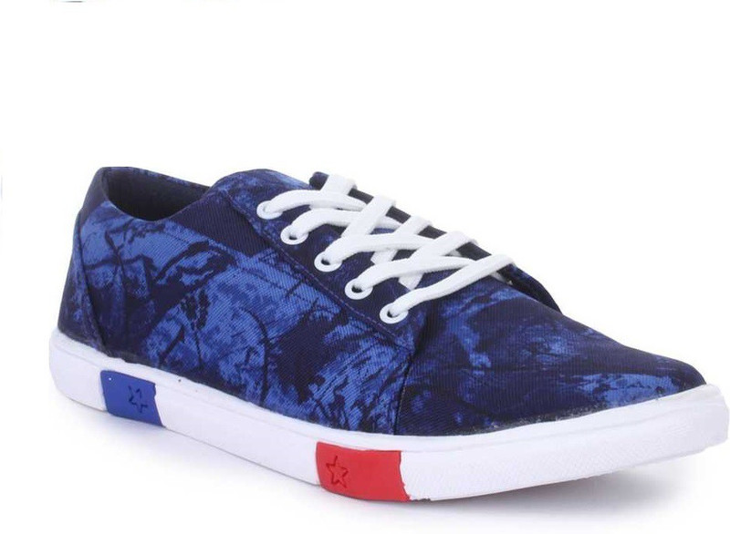 jiansh Synthetic Leather Trendy Fashionable Casual Partywear New Stylish Casual Shoes For Mens And Boys Sneakers For Men Casuals For Men(Blue)