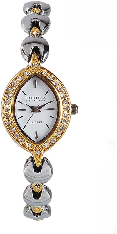 Exotica Fashions EFL-22-TT-White Analog Watch