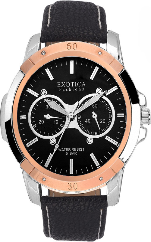 Exotica Fashions EFG-05-TT-DM-B-NS New Series Analog Watch - For Men