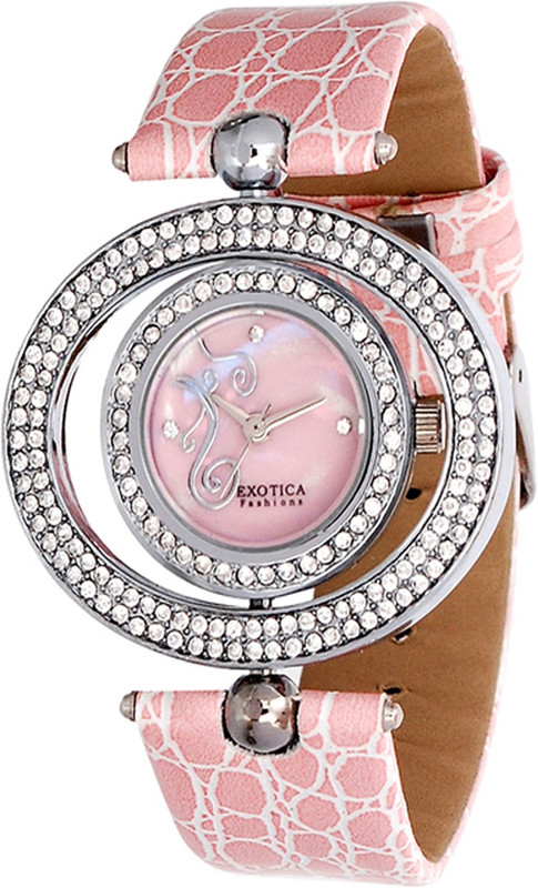 Exotica Fashions EFL-17-Black Dm Series Analog Watch - For Women